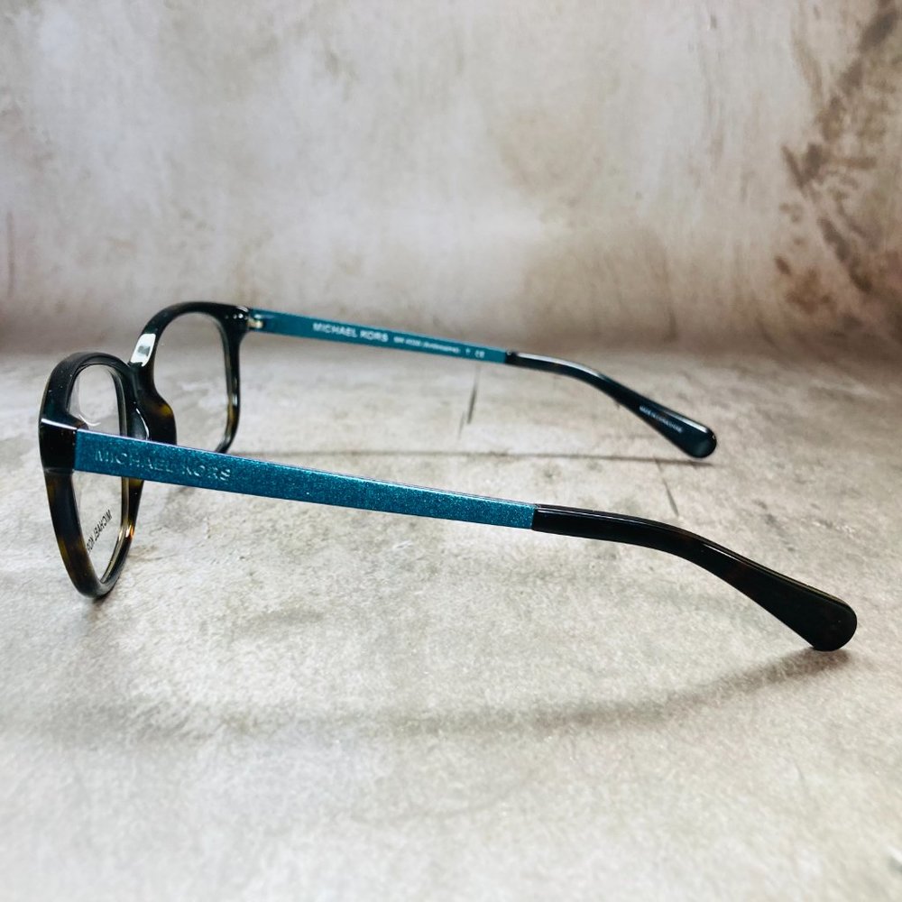 Michael Kors Rectangular Brown Eyeglasses Glasses Frames NWOT - Picture 7 of 11